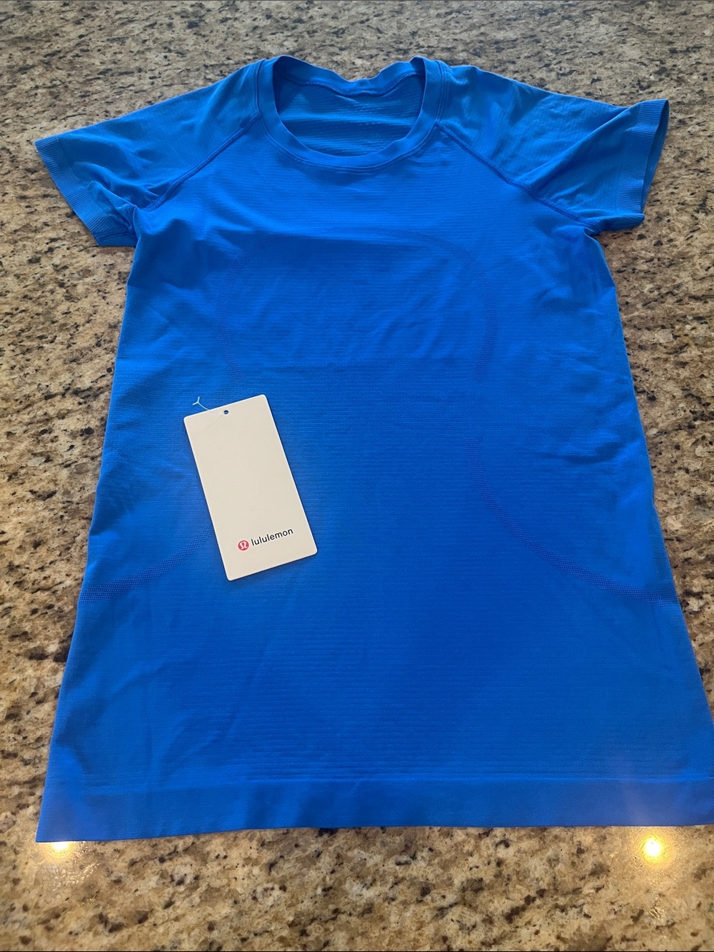 NWT Lululemon athletica swiftly tech short sleeve 2.0 PDBU pipe dream blue